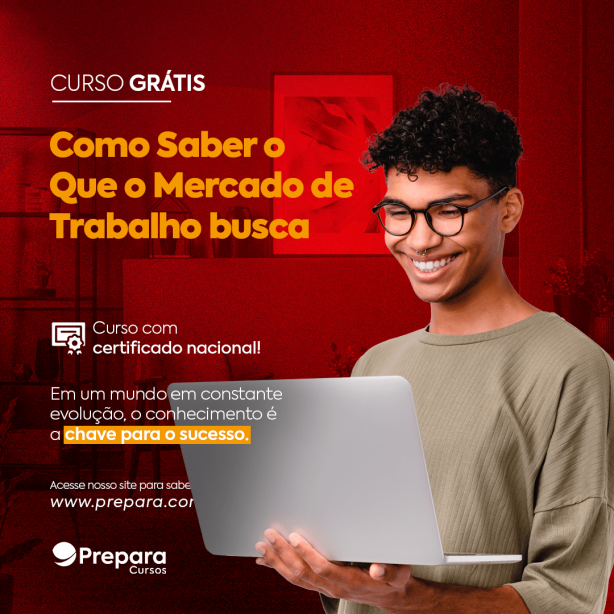 CURSO GRÁTIS - Como saber o que o mercado de trabalho busca